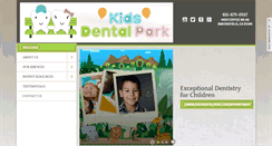 Desktop Screenshot of kidsdentalpark.com